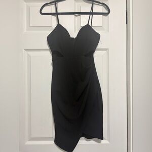 Windsor Black Cutout Mini Dress